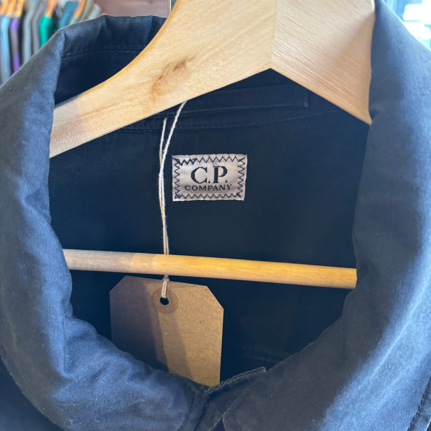 CP Company SS14 Button Up Mille Miglia Jacket Navy (Large)