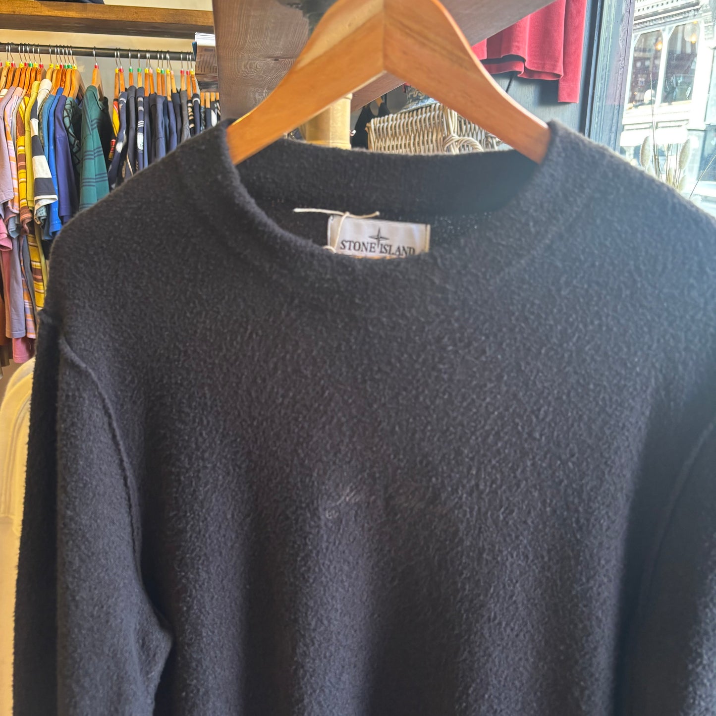 Stone Island A/W 2022 40th Anniversary Knit Black (Large)
