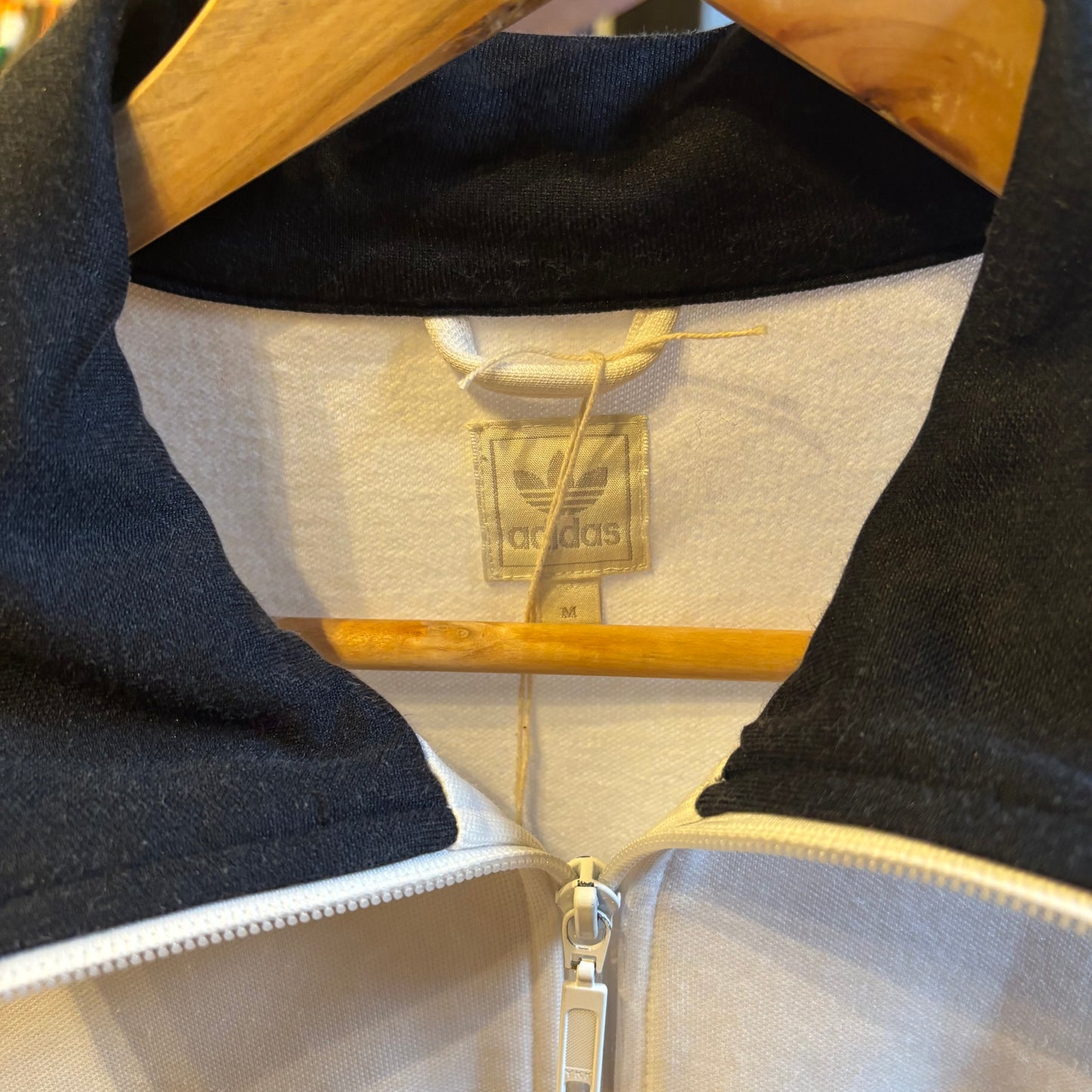 Adidas Anniversary Zip Up Track Jacket White (Medium)