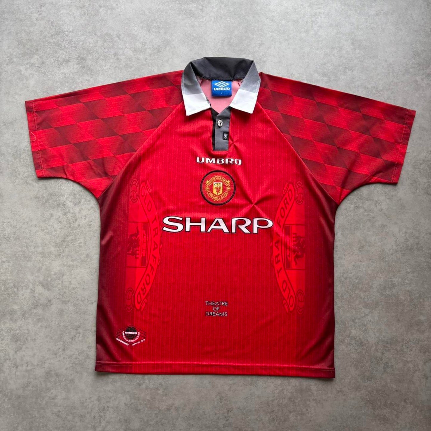 Man United Shirt 1996-98 Home (Large)