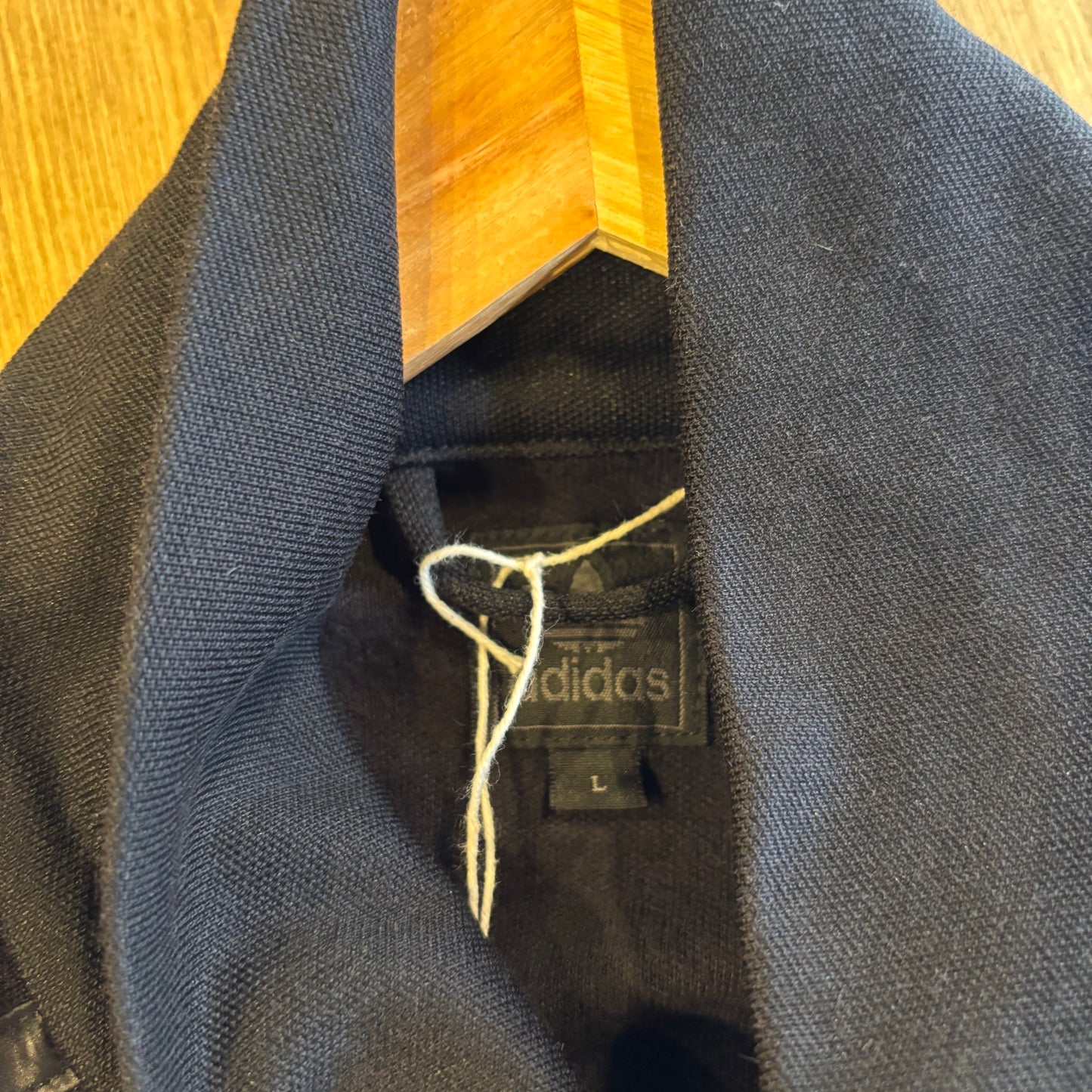 Adidas Zip Up Track Jacket Black (Large)