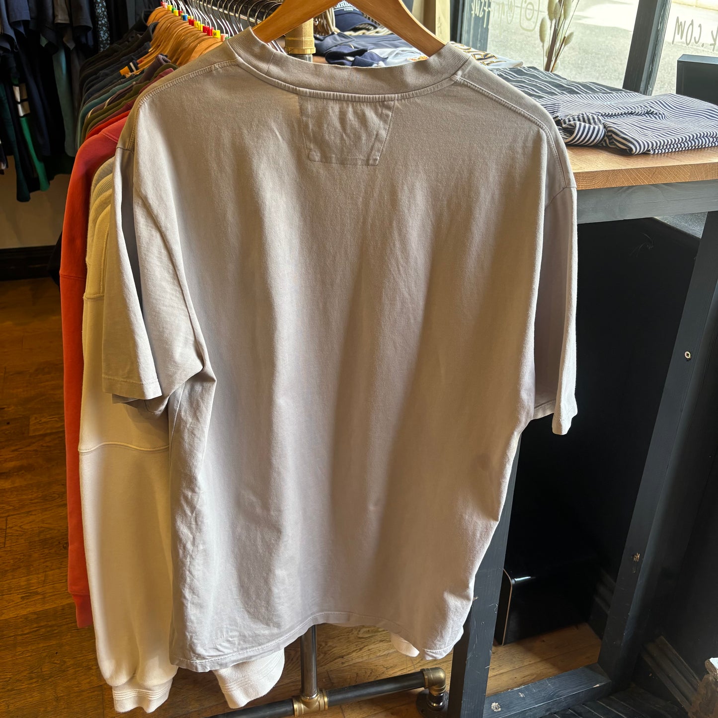 Palace CP Company SS24 Graphic T-Shirt Grey (Large)