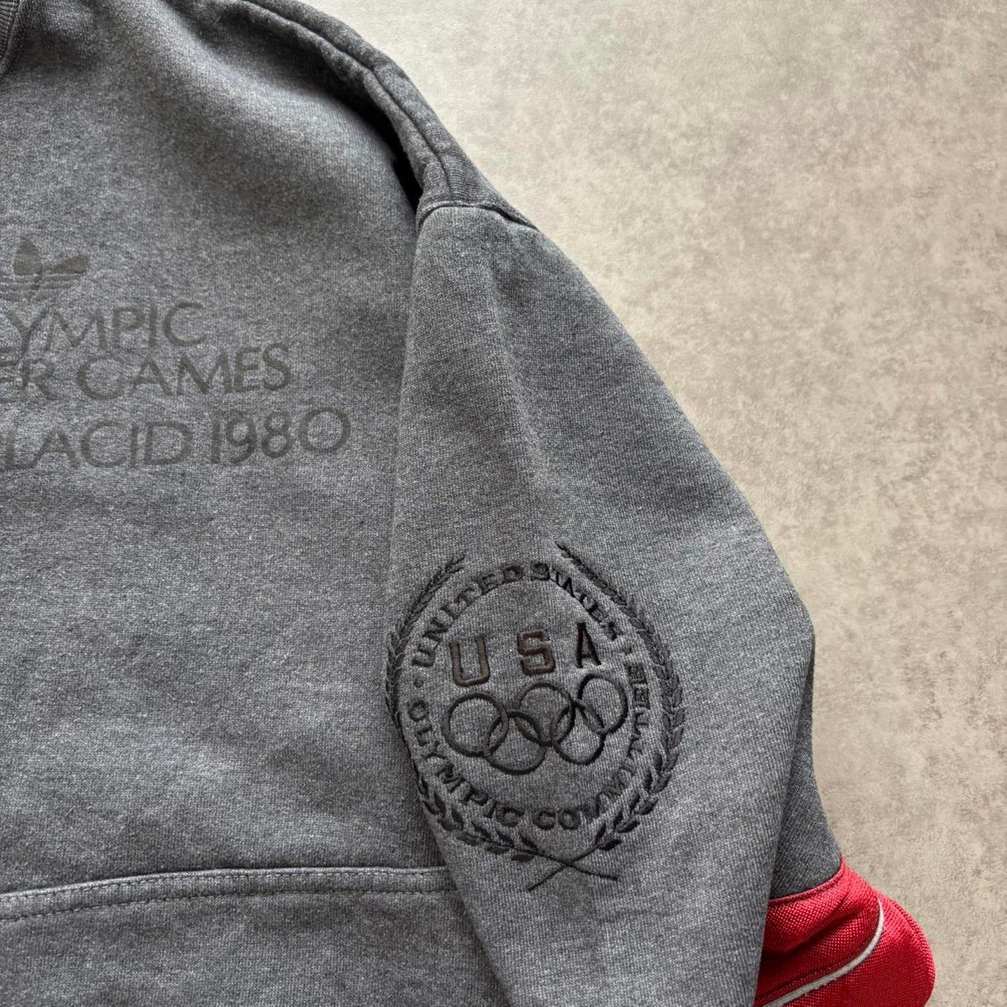 Adidas Olympics Sweatshirt Grey (XL)