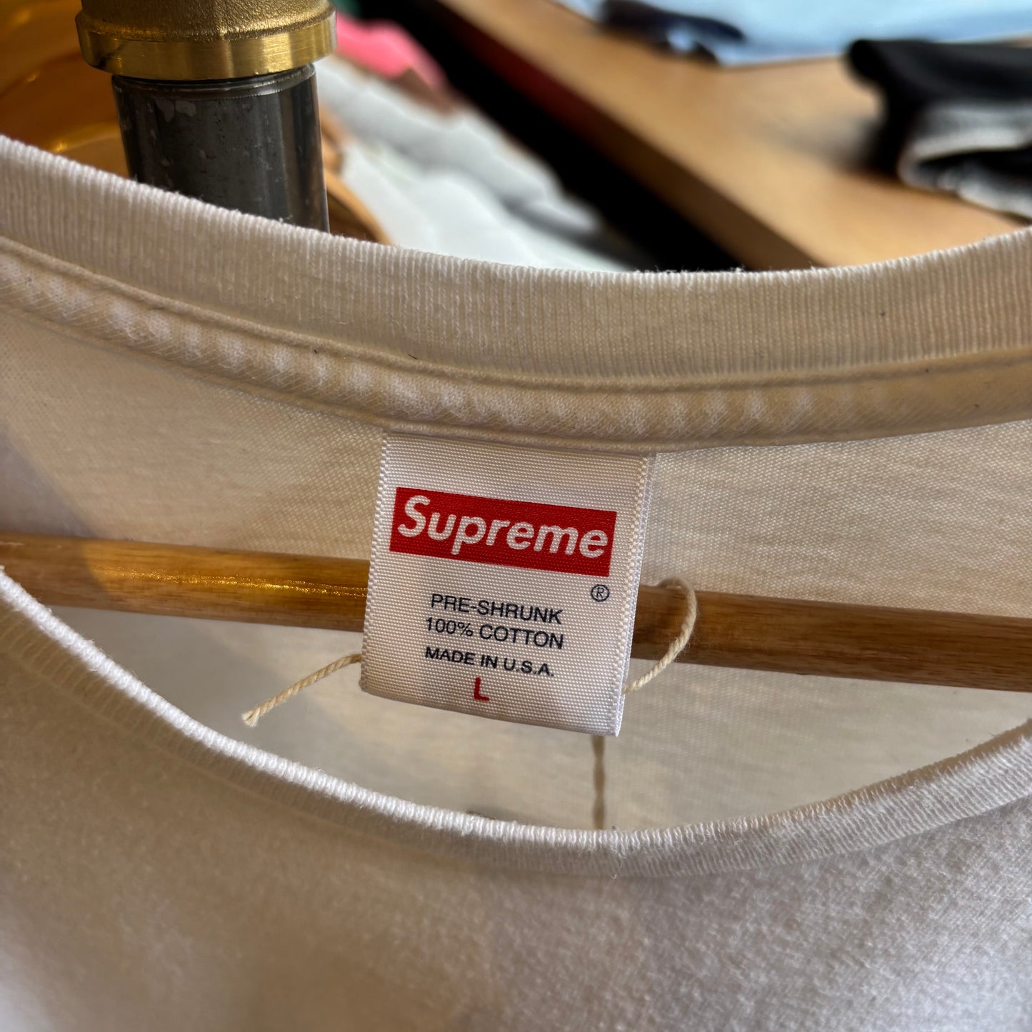 Supreme FW22 Tradition T-Shirt White (Large)