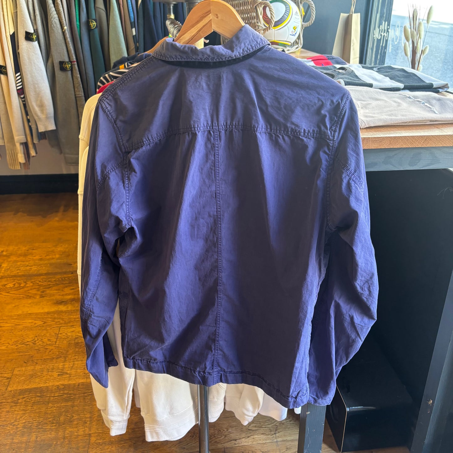 CP Company S/S 2010 Zip Up Overshirt Navy (Medium)