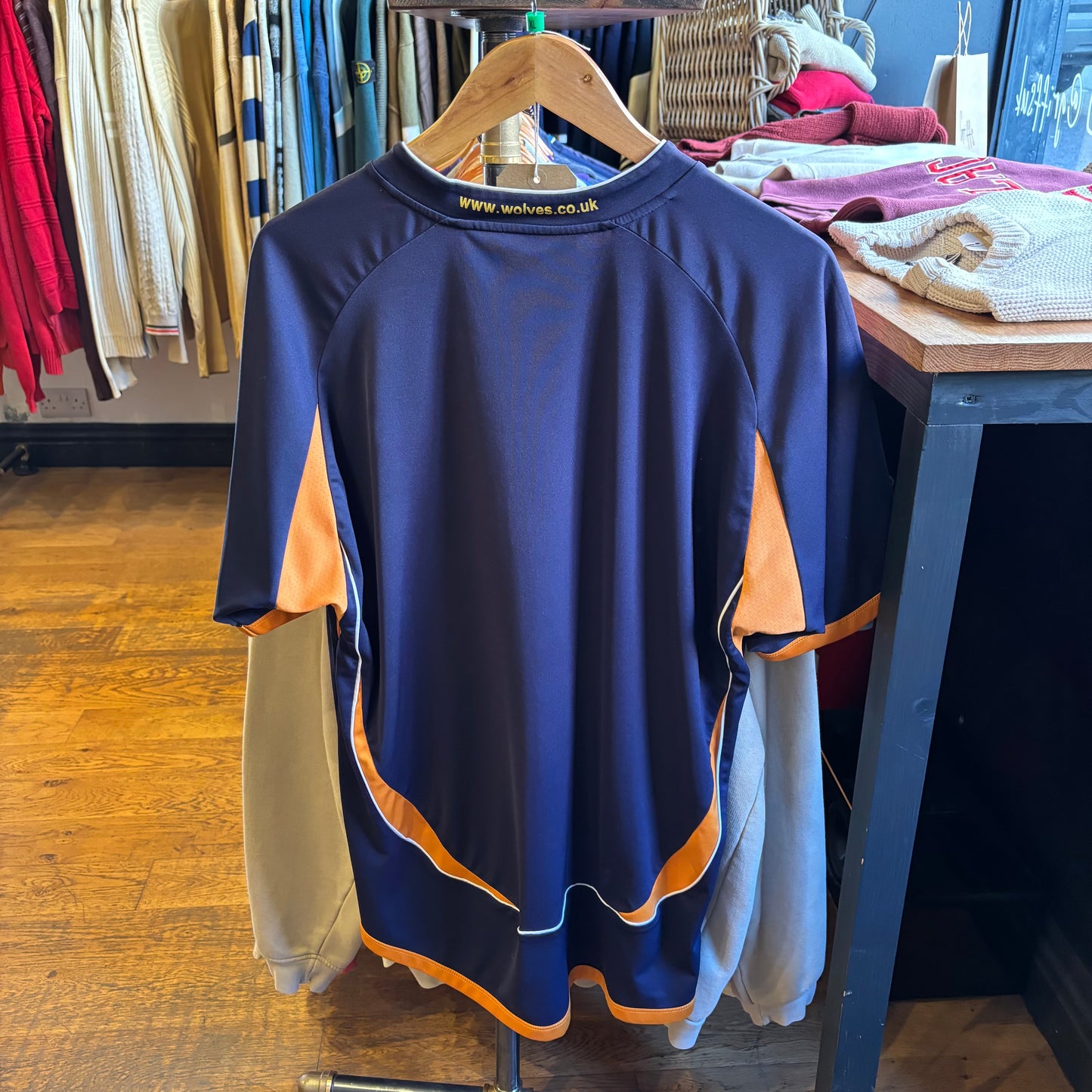 Wolverhampton Wanderers 2007/08 Training Shirt Navy (XL)