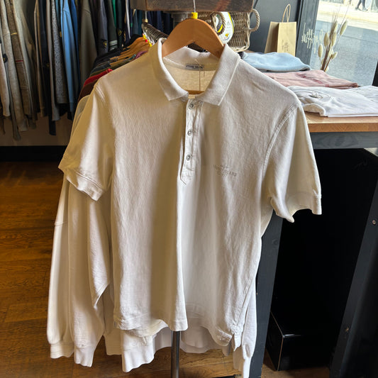 Stone Island S/S 2007 82-07 Polo Shirt White (Medium)