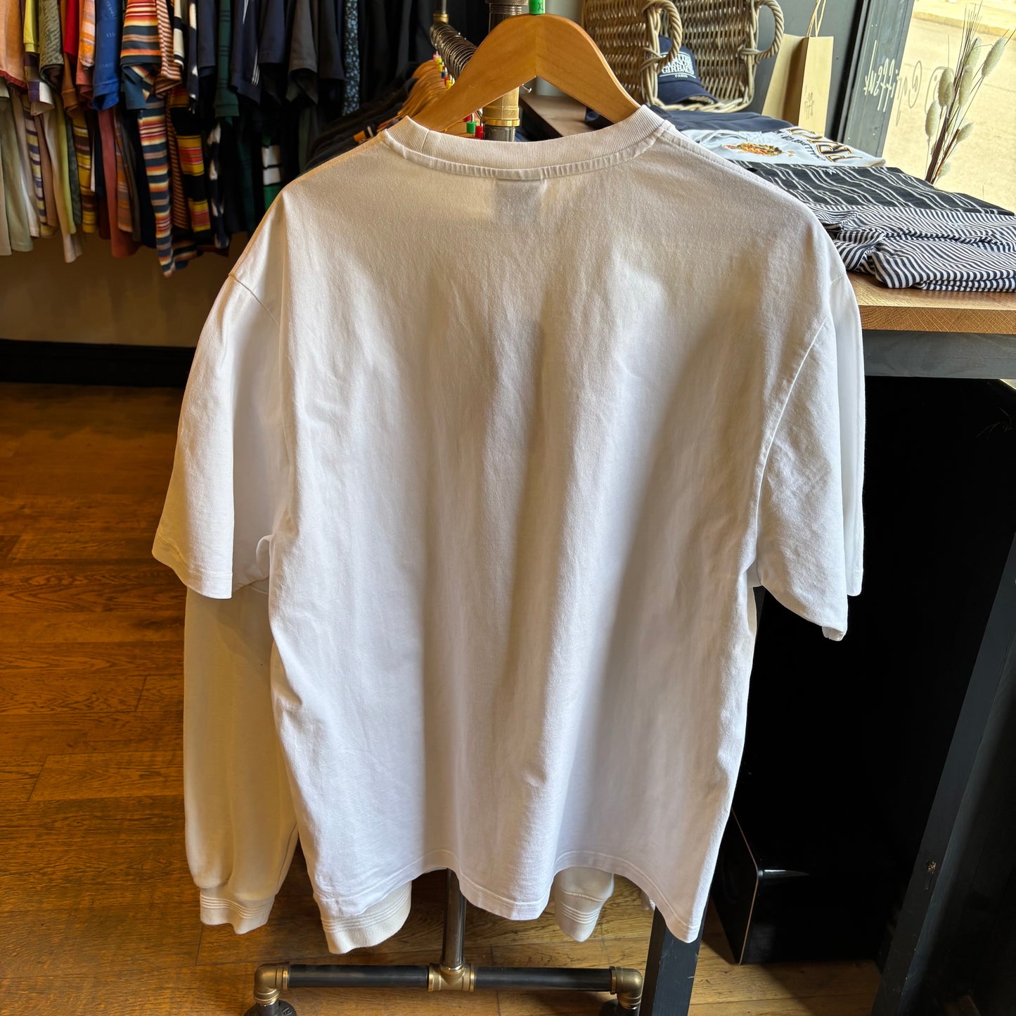 Palace FW25 Shop Locator Pocket T-Shirt White (XL)
