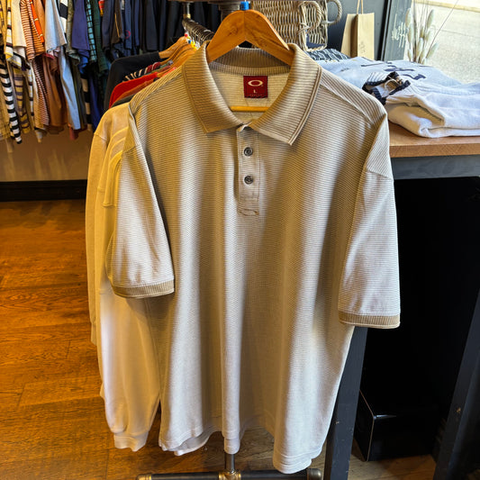 Oakley Vintage Oversized Polo shirt Beige (XXL)