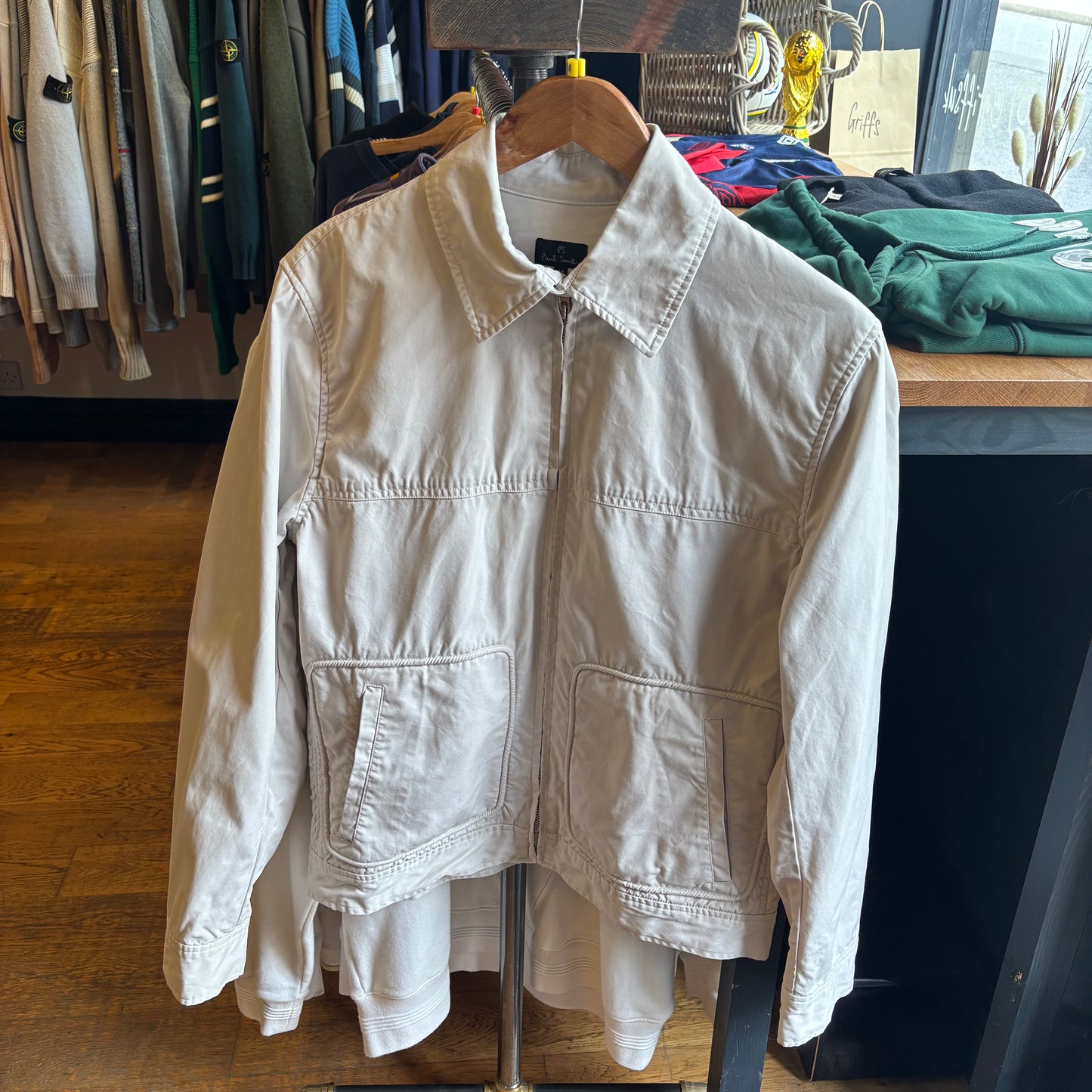 Paul Smith Utility Style Jacket Cream (Medium)