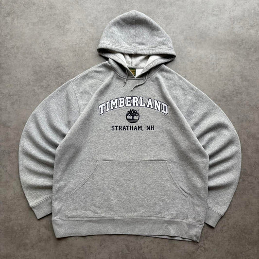 Timberland Spellout Hoodie Grey (Medium)
