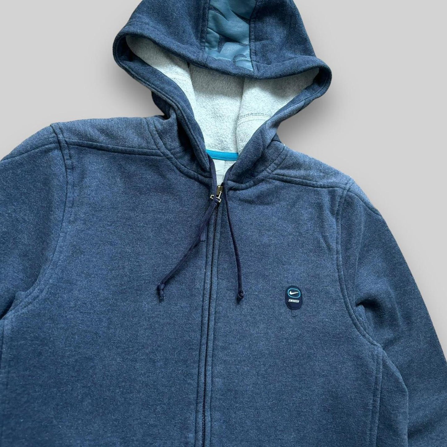 Nike Swoosh Hoodie Grey (Small)