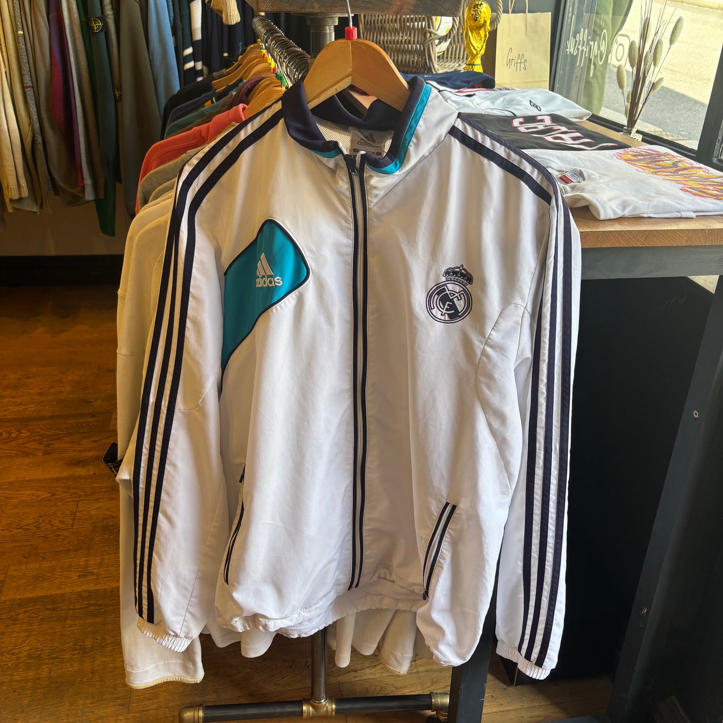 Real Madrid Adidas 2012/13 Track Jacket White (Large)