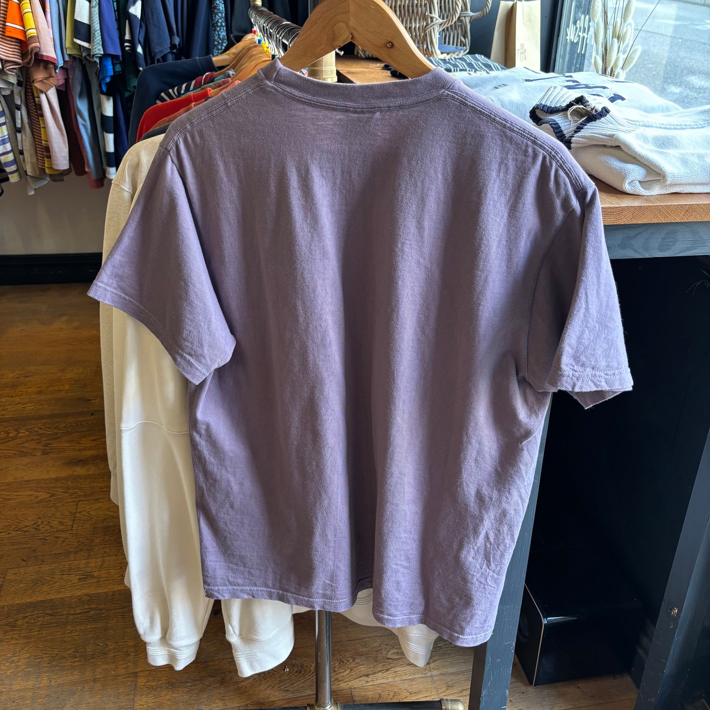 Supreme FW23 Stencil T-Shirt Purple (Medium)