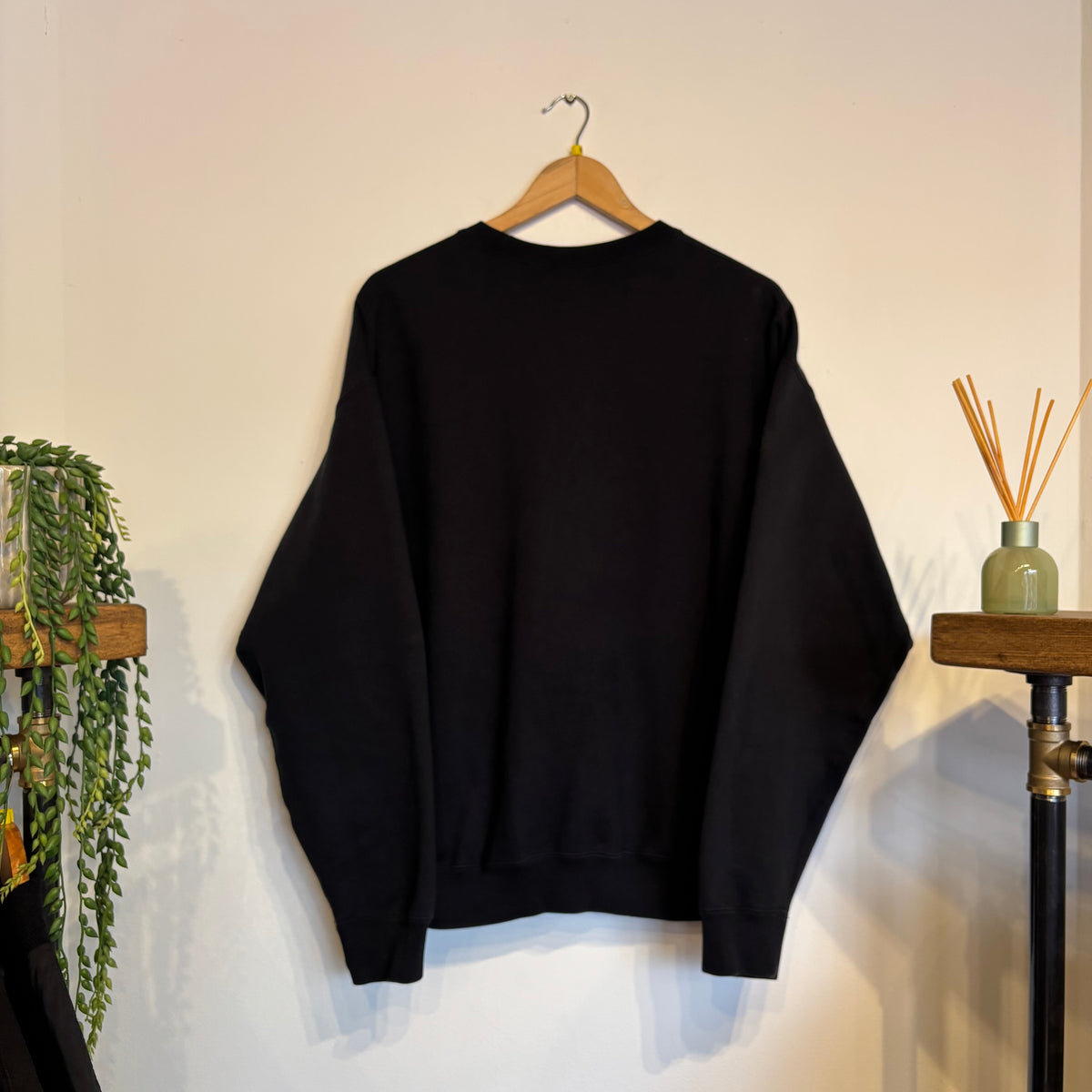 Nike NRG Solo Swoosh Oversized Sweatshirt Black (Medium)
