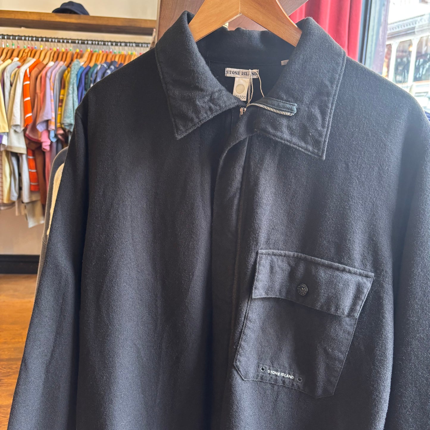 Stone Island A/W 2000 Overshirt Black (Medium)