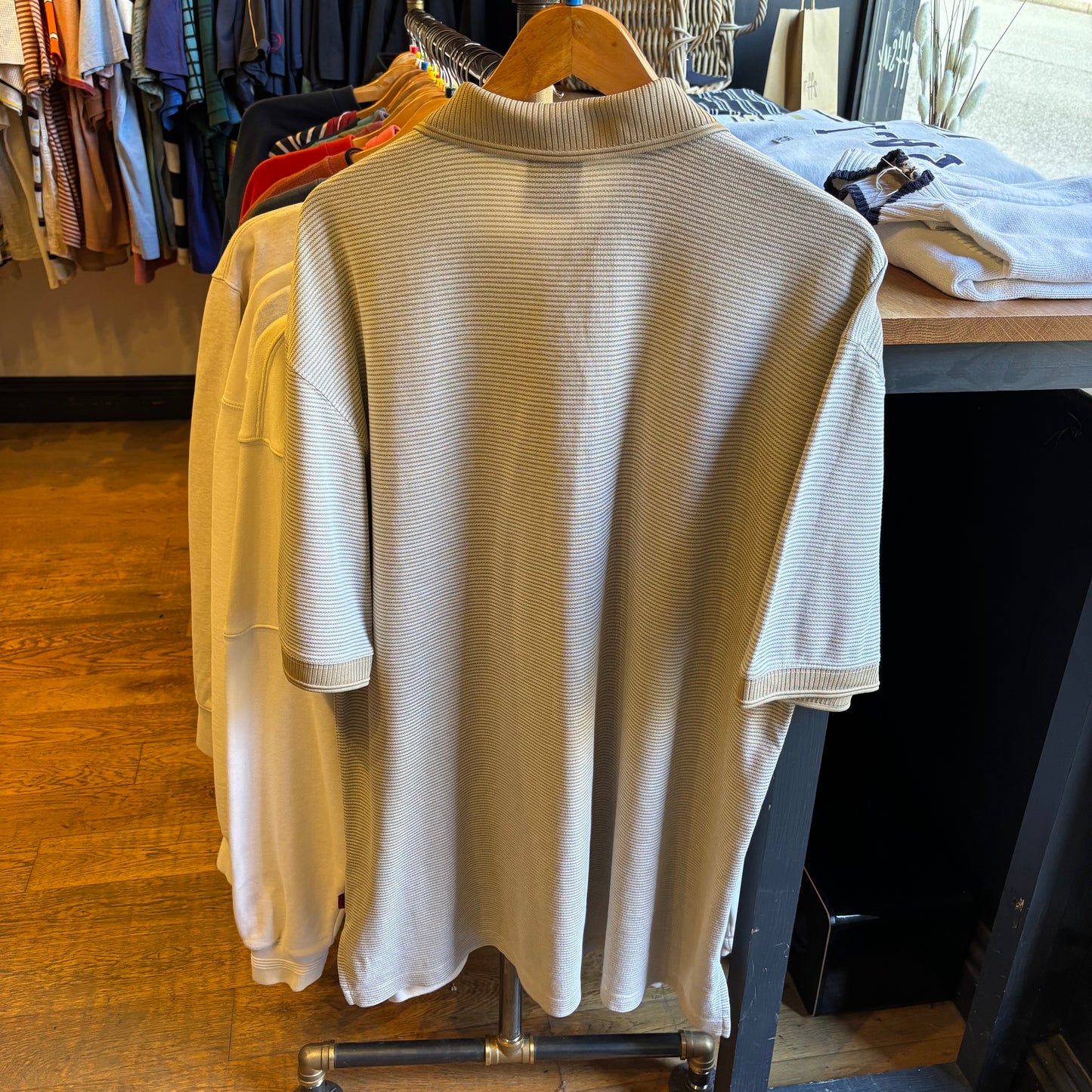 Oakley Vintage Oversized Polo shirt Beige (XXL)