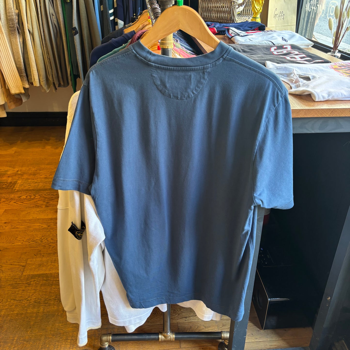 Palace SS20 Felt P T-Shirt Navy (XL)