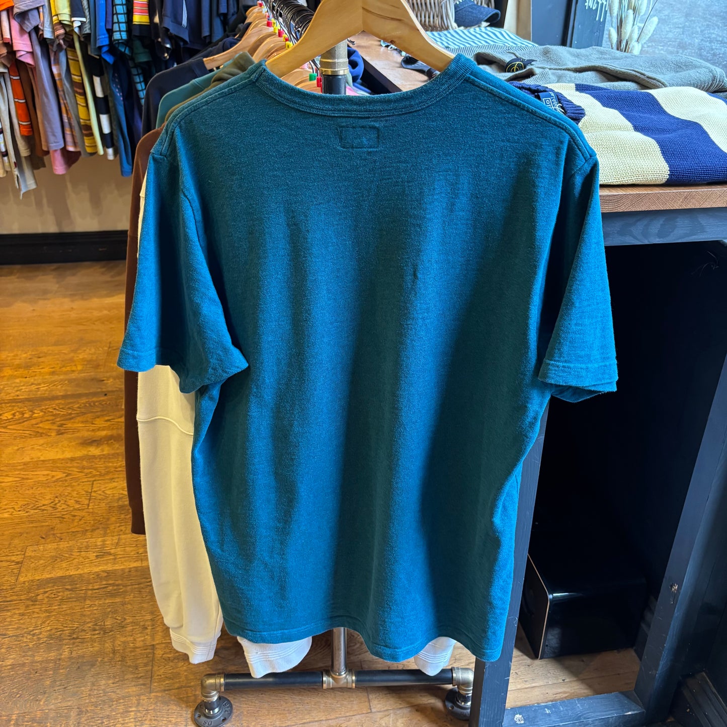 Supreme FW17 Dotted Arc T-Shirt Blue (XL)