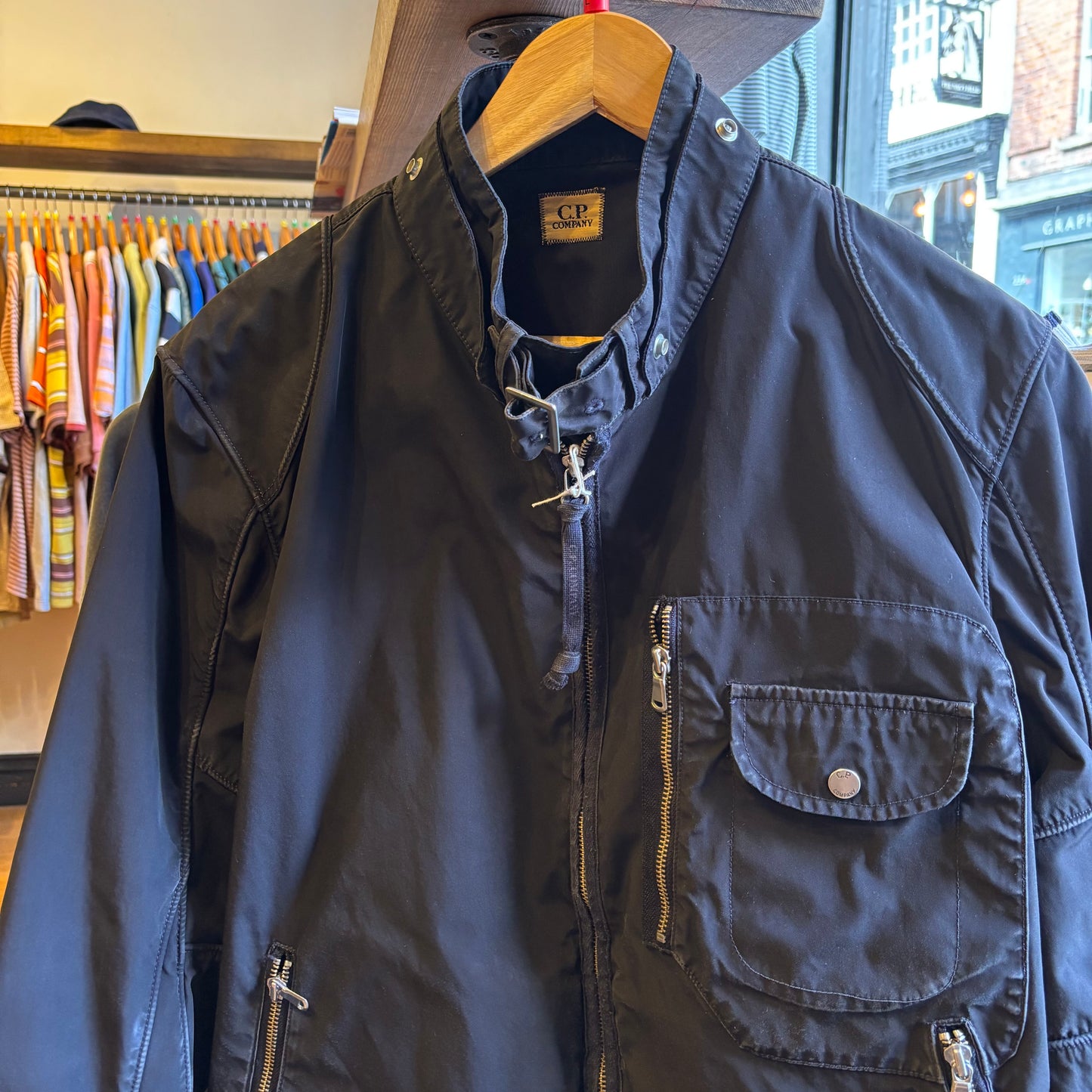 CP Company S/S 2007 Zip Jacket Black (Large)