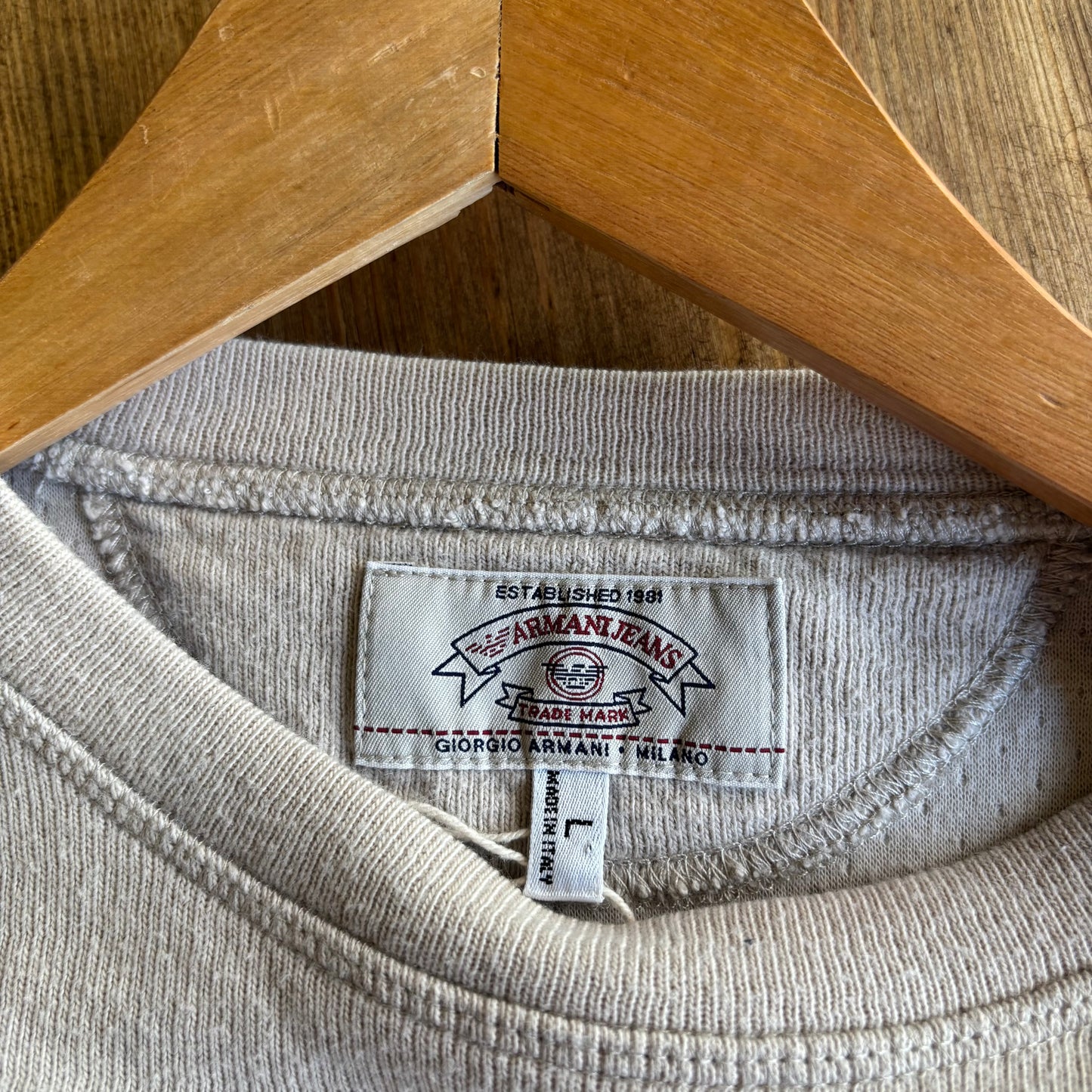 Armani Jeans Pullover Lightweight Jumper (Large)