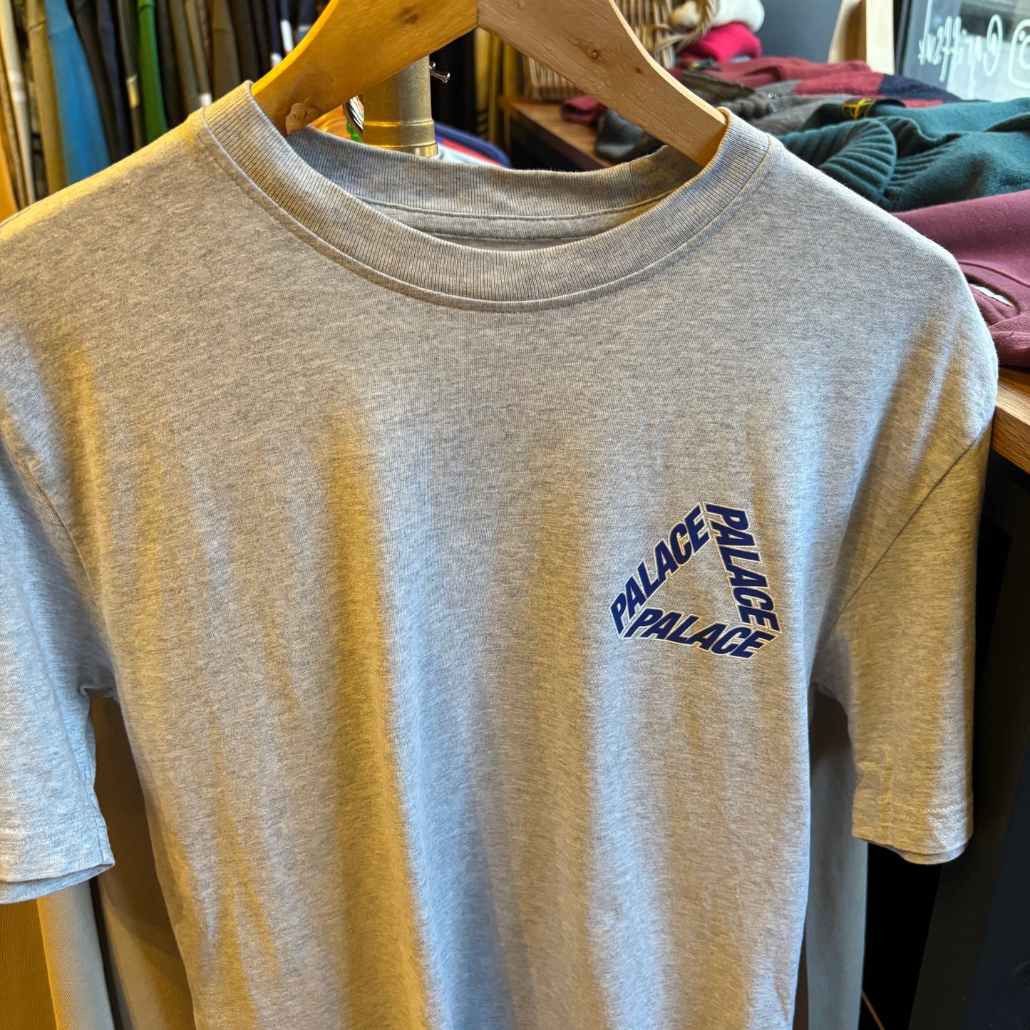 Palace SS24 P-3 Outline T-Shirt Grey (Small)