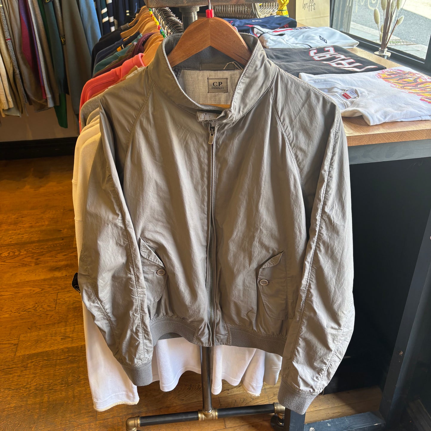 CP Company S/S 2009 Flight Jacket Grey (Large)