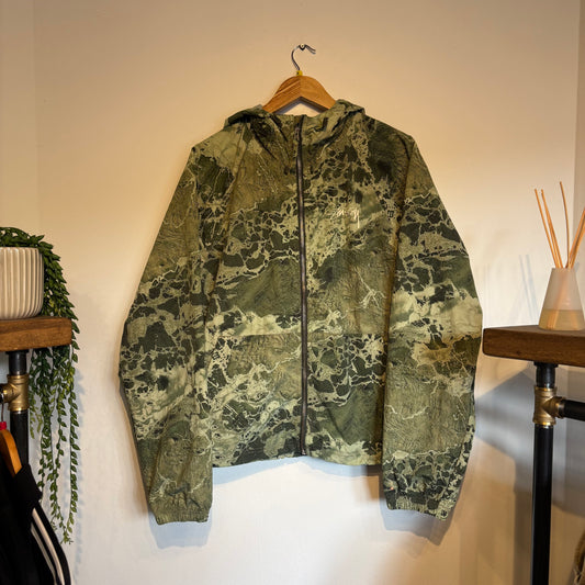 Stussy Real Tree Wav3 Beach Shell Jacket Green (Medium)