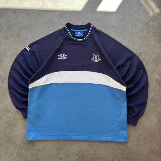 Umbro Everton 2000/01 Training Sweatshirt (XL)