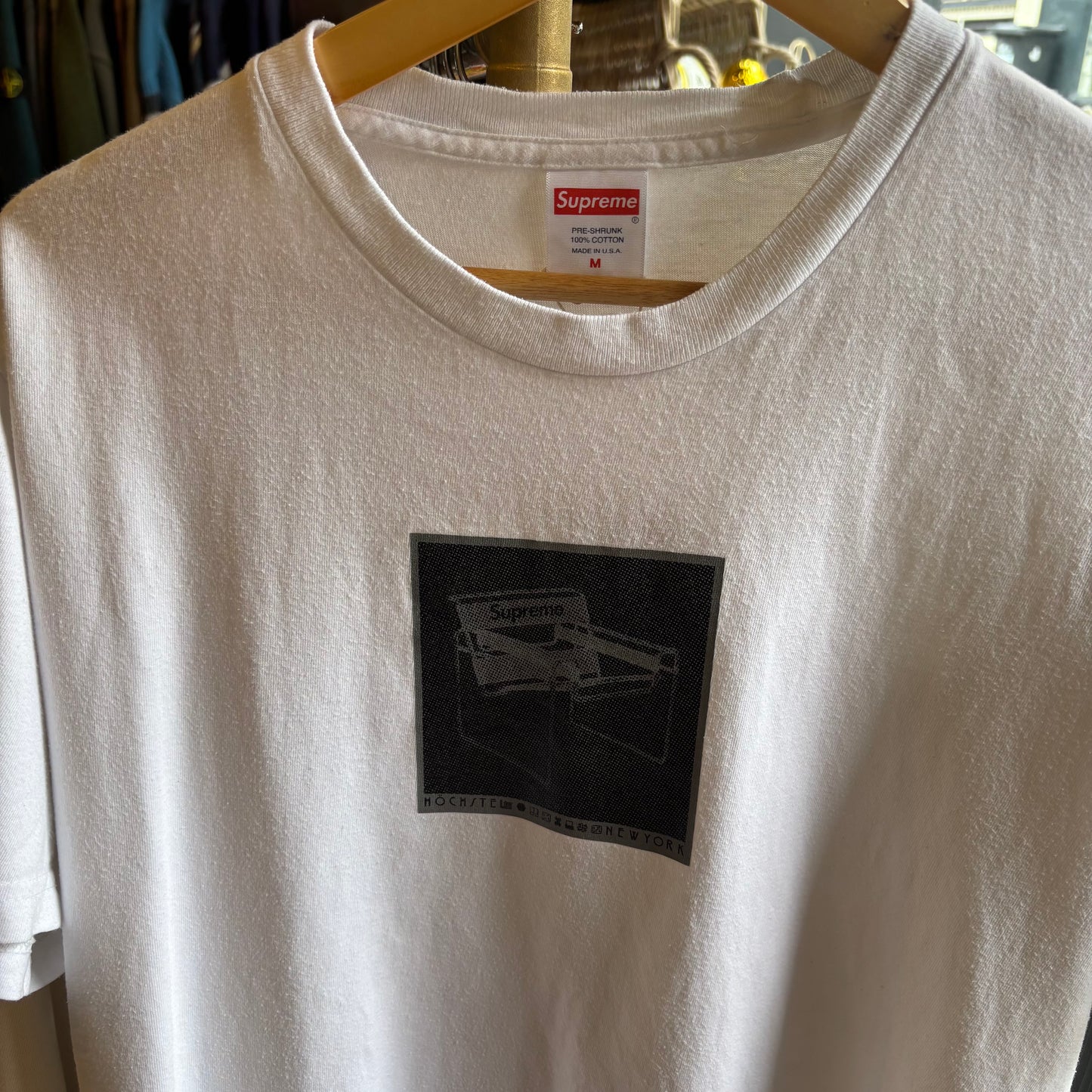 Supreme SS18 Chair T-Shirt White (Medium)
