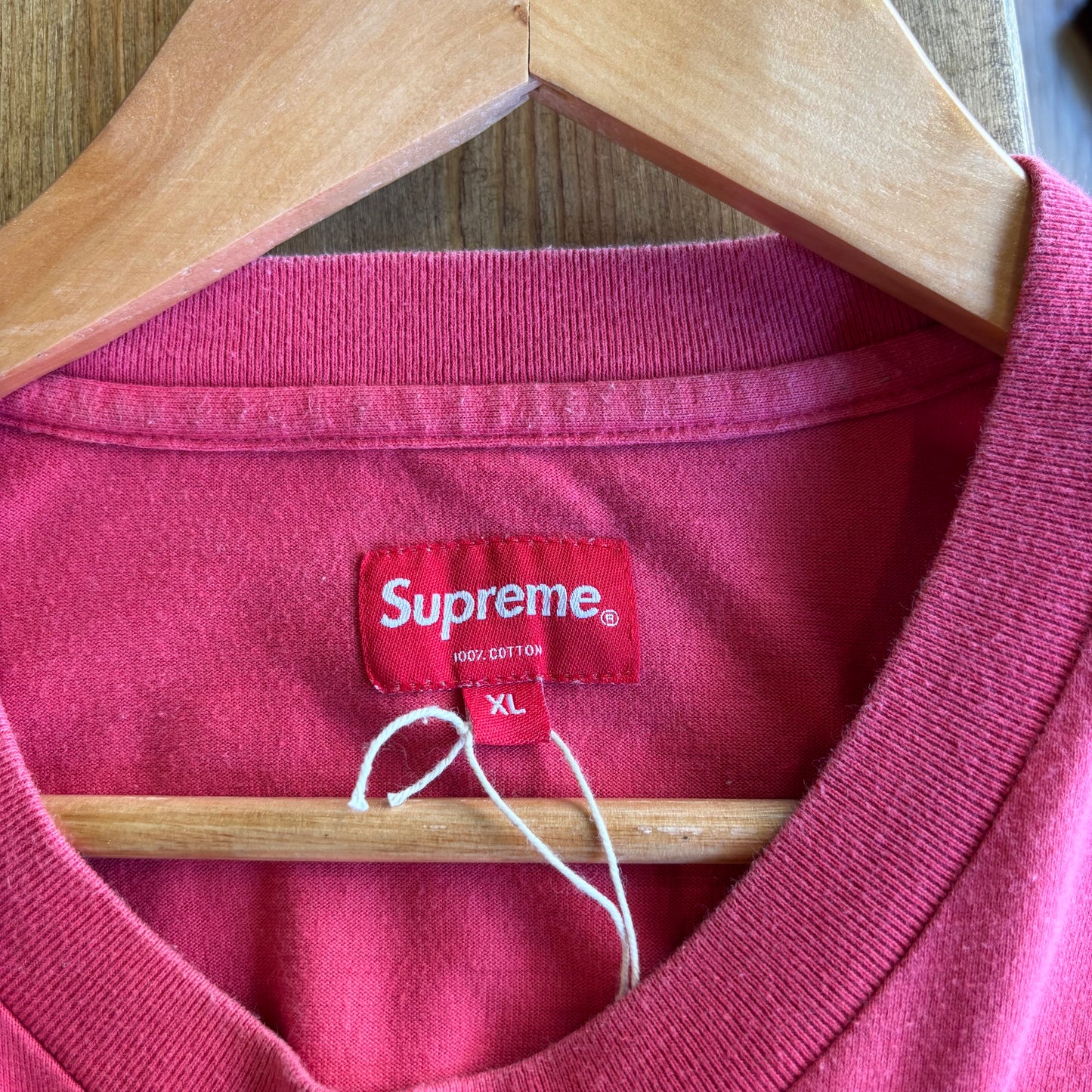 Supreme FW18 Floral Logo T-Shirt Red (XL)