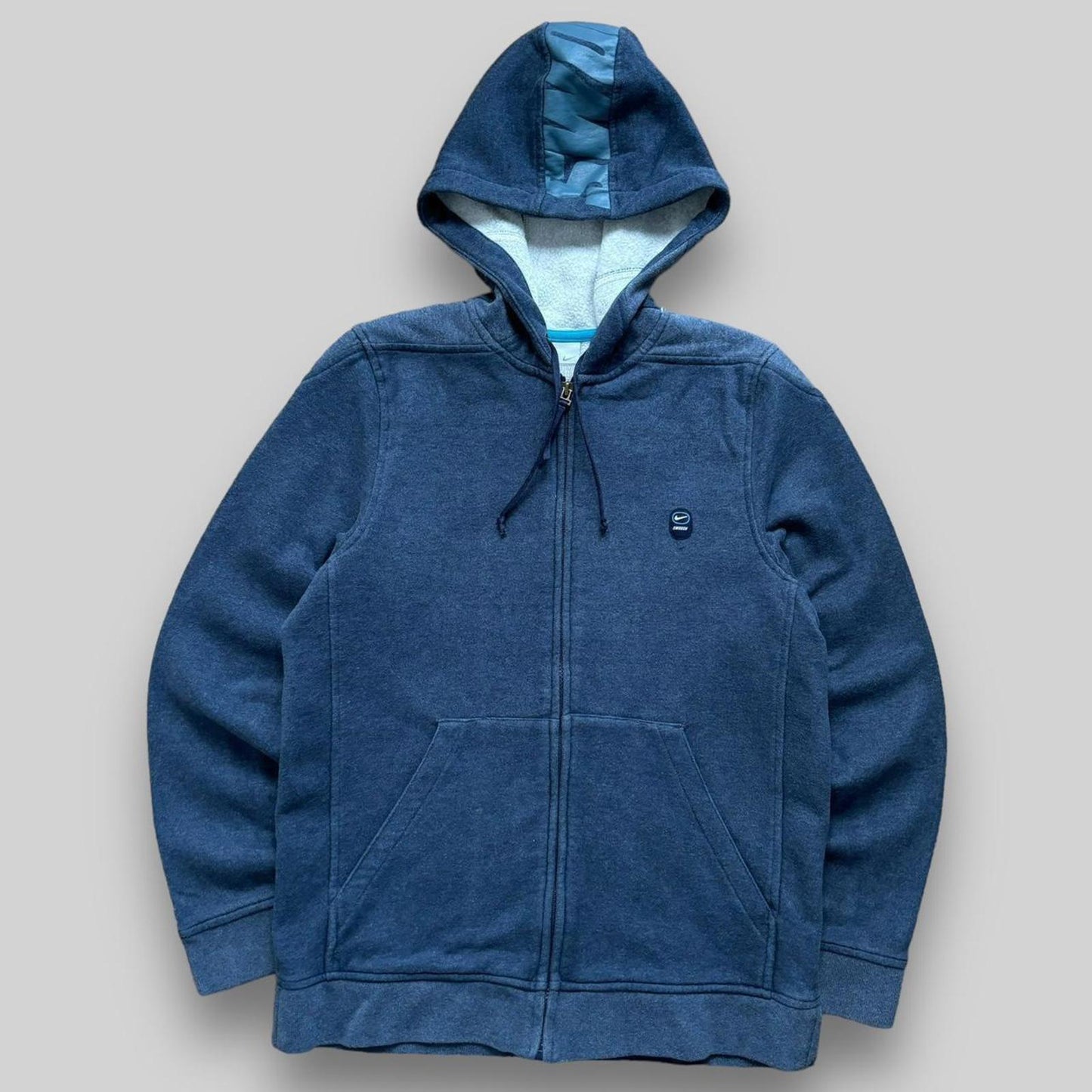 Nike Swoosh Hoodie Grey (Small)