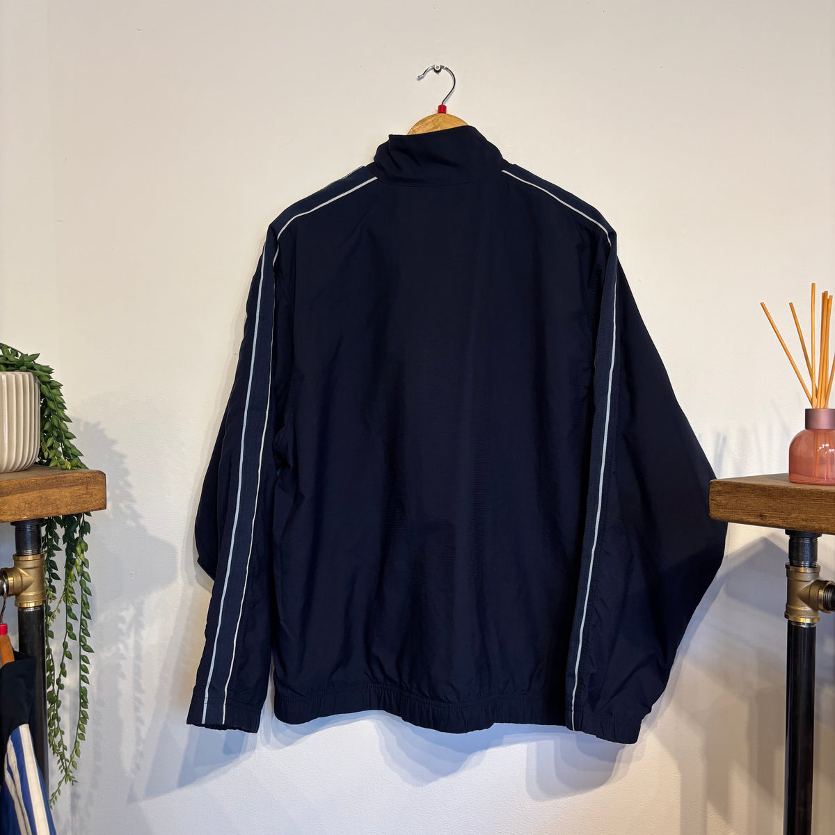Nike T90 Zip Track Jacket Navy (Large)
