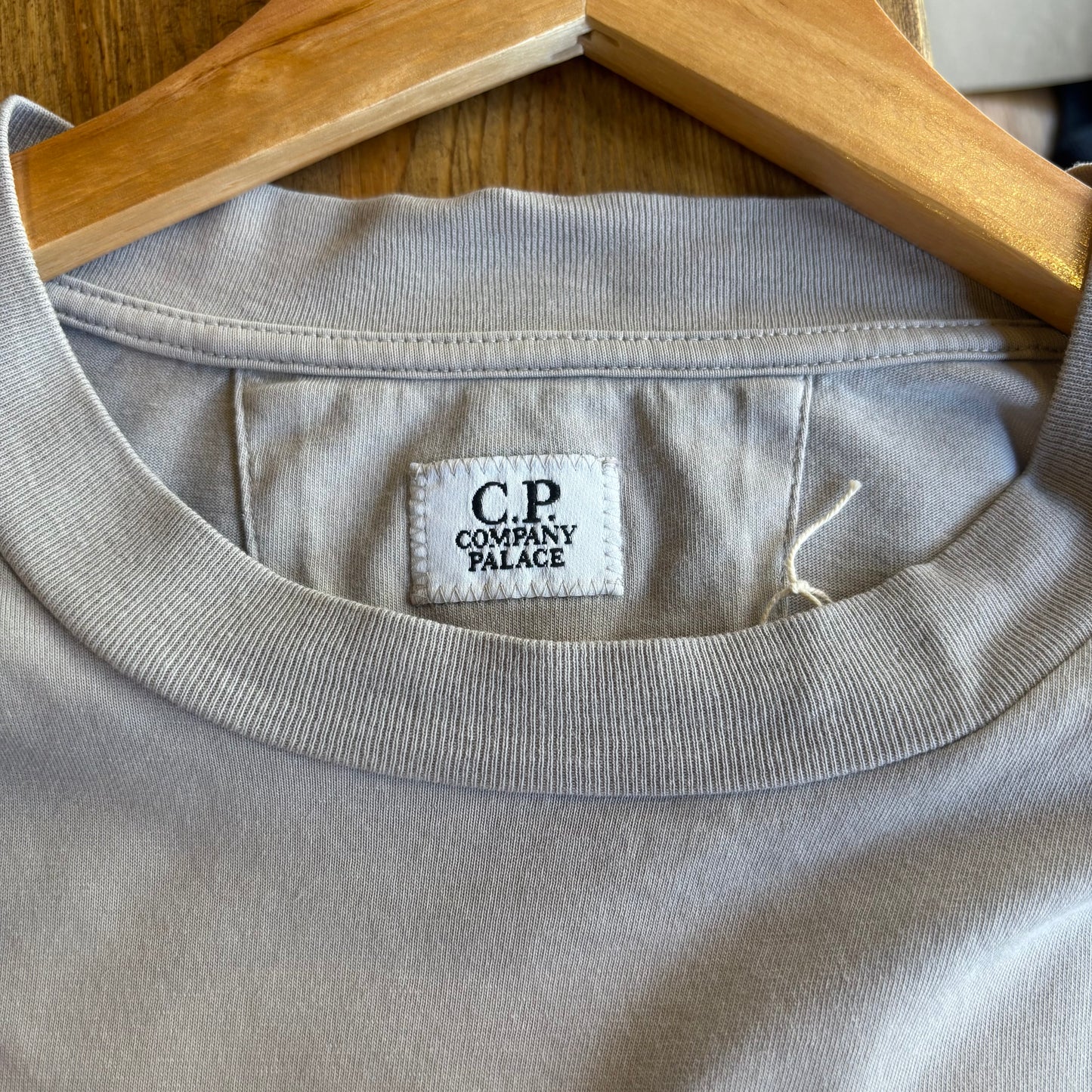 Palace CP Company SS24 Graphic T-Shirt Grey (Large)