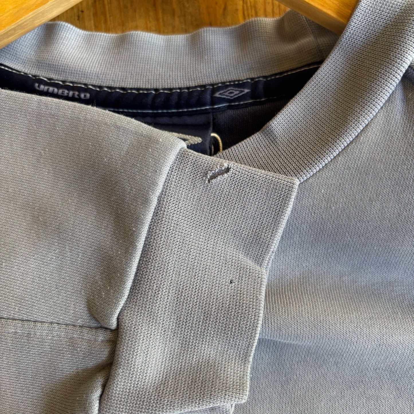 Umbro Spellout Oversized Sweatshirt Light Blue (Medium)