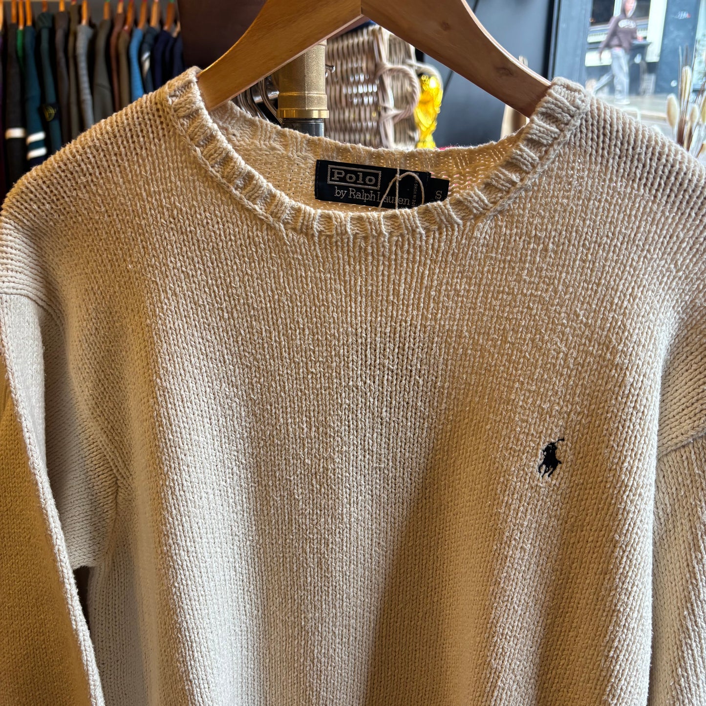 Ralph Lauren Pullover Knit Jumper Cream (Small)