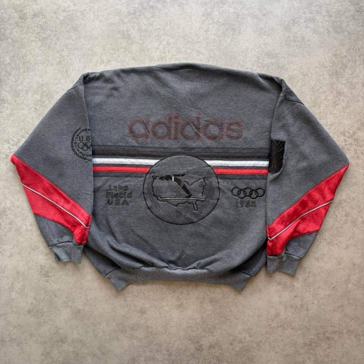 Adidas Olympics Sweatshirt Grey (XL)
