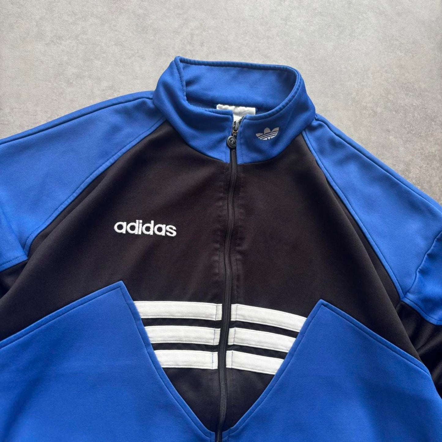 Vintage Adidas Jacket Blue (Medium)