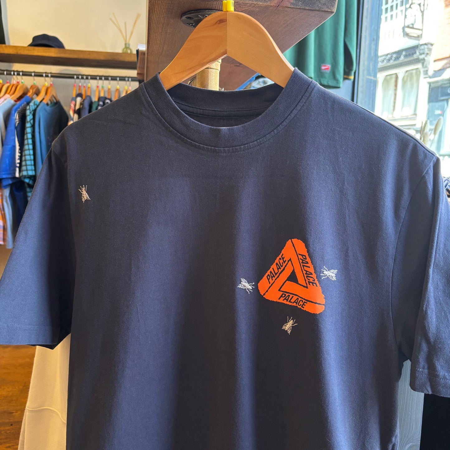 Palace SS21 Fly T-Shirt Navy (Medium)
