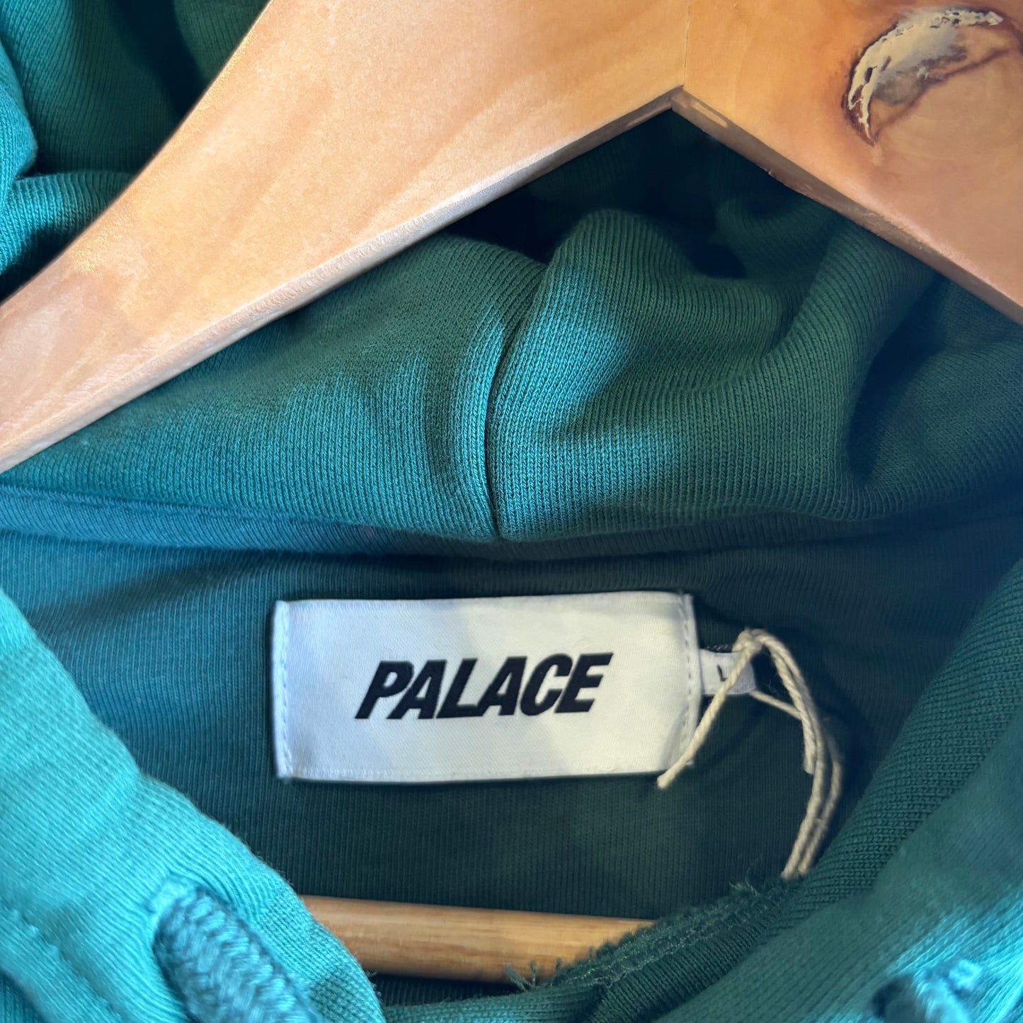 Palace FW23 Liquid Oversized Hoodie Green (Large)