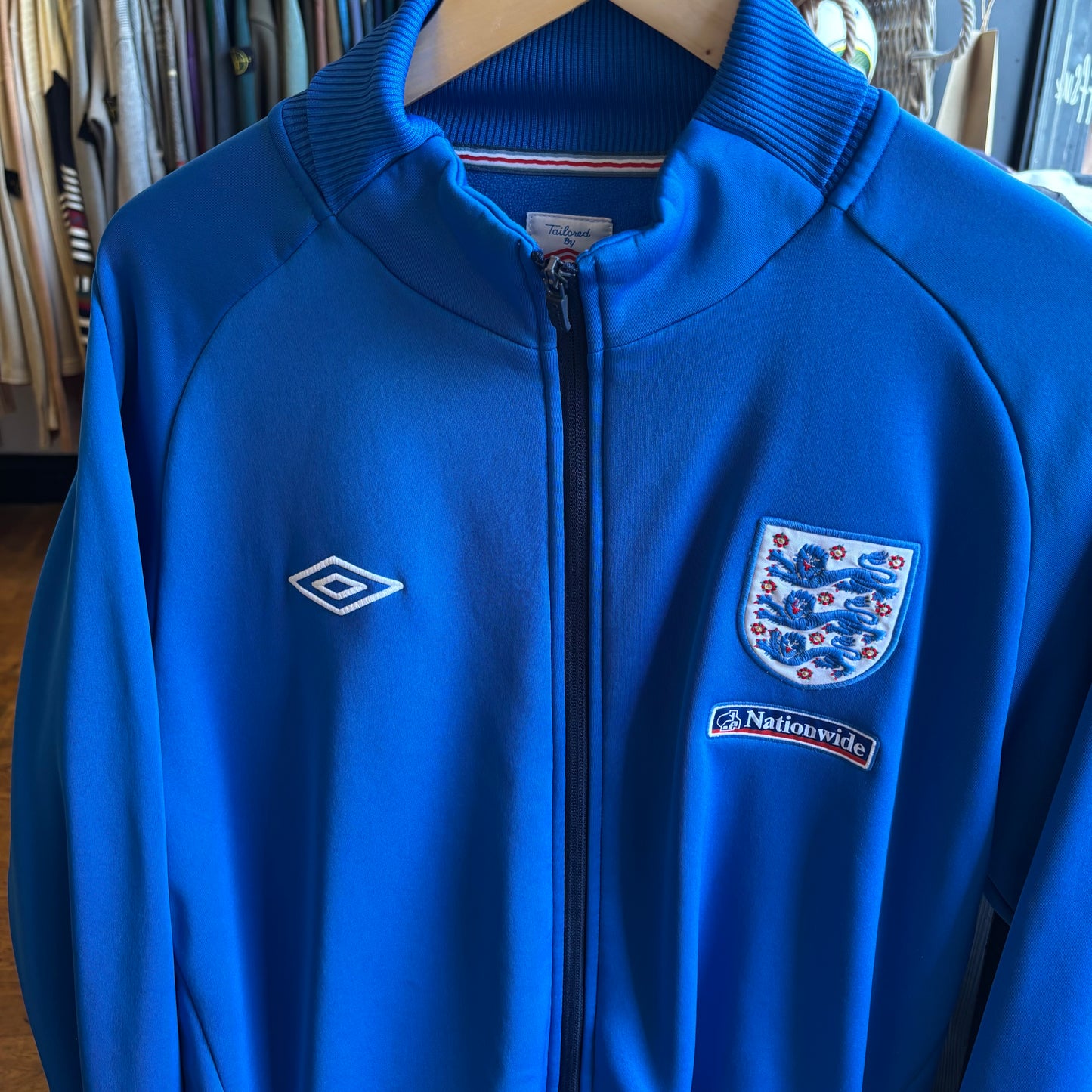England Umbro 2010/11 Training Jacket Blue (XL)