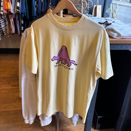 Palace SS23 Trianglosaurus T-Shirt Mellow Yellow (Large)