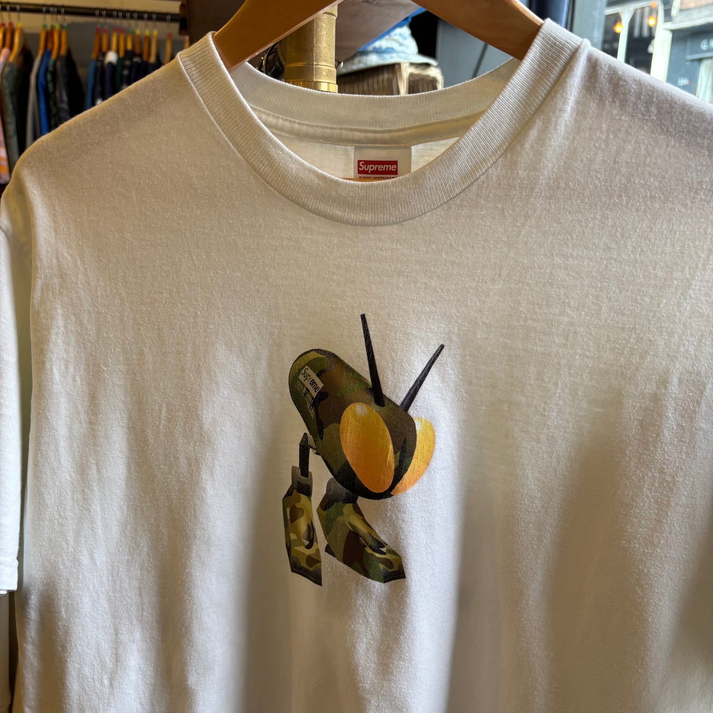 Supreme FW21 Junya Watanabe CDG Bug T-Shirt White (Medium)
