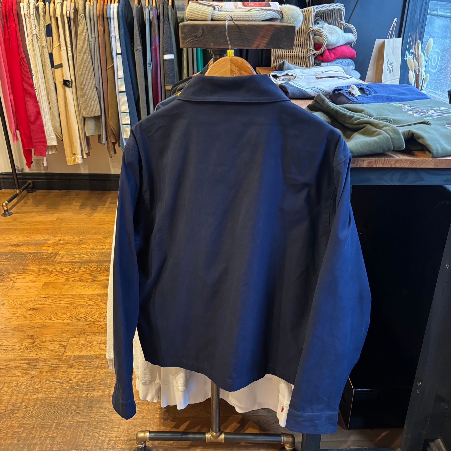 Timberland Weathergear Harrington Style Jacket Blue (Medium)