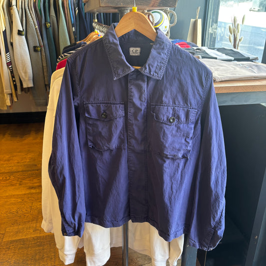 CP Company S/S 2010 Zip Up Overshirt Navy (Medium)