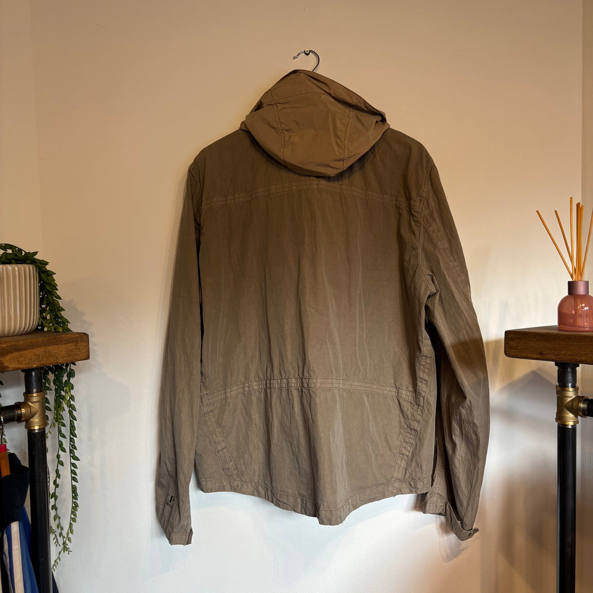 CP Company S/S 2007 Hooded Flight Jacket Beige (XL)