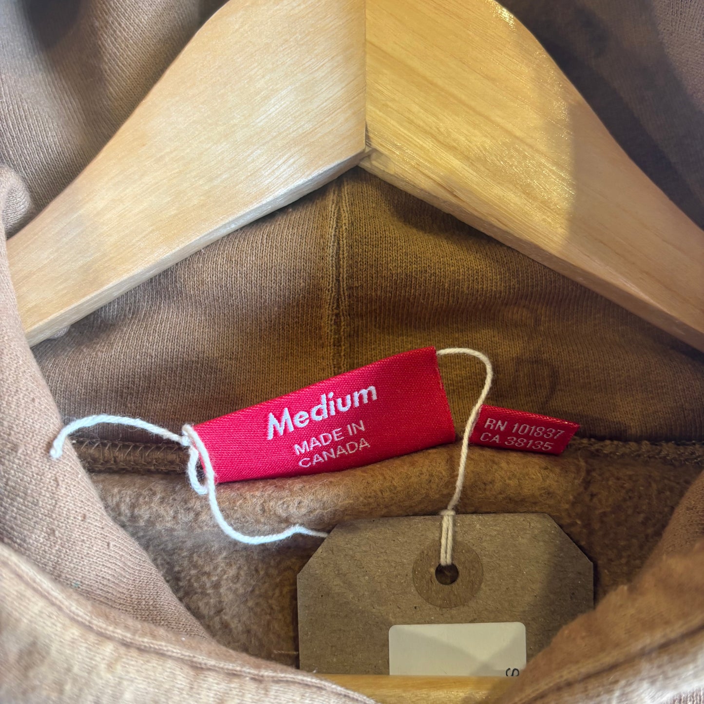 Supreme SS19 Toy Uzi Hoodie Brown (Medium)