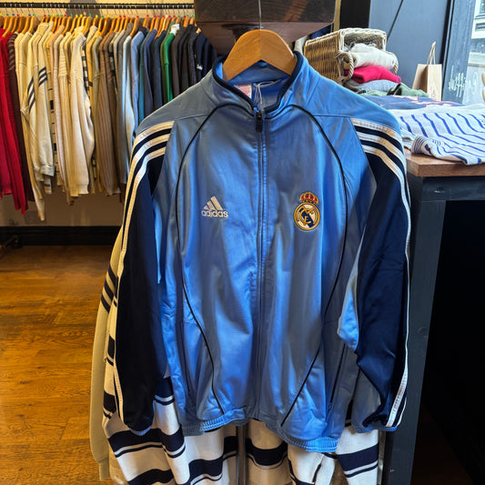 Real Madrid 2005/06 Track Jacket Blue (Small)