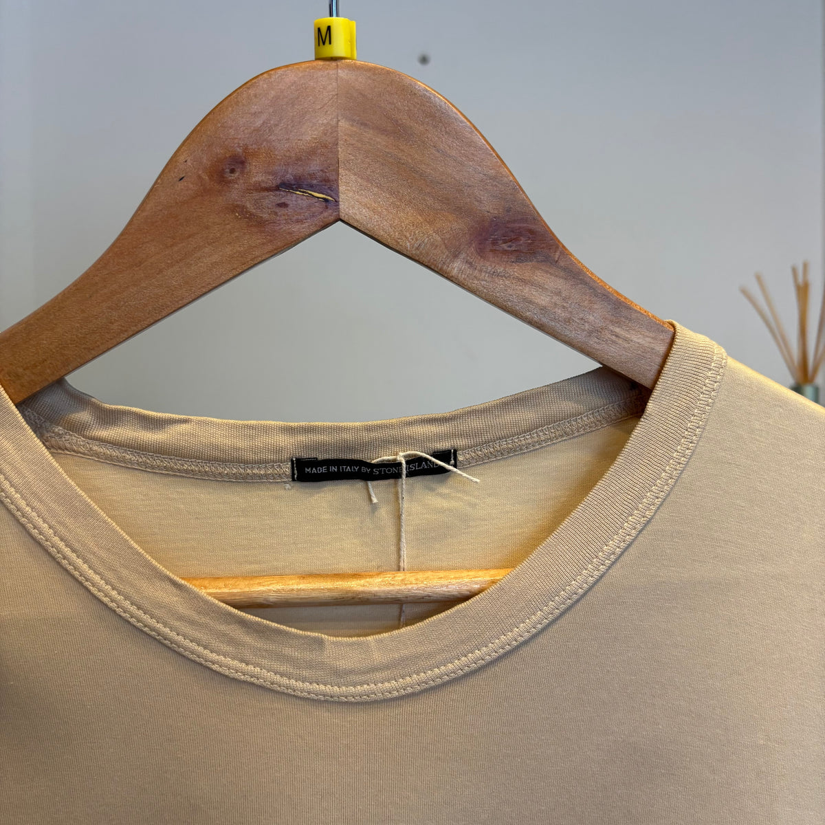 Stone Island Denims S/S 2003 T-Shirt Yellow (Medium)