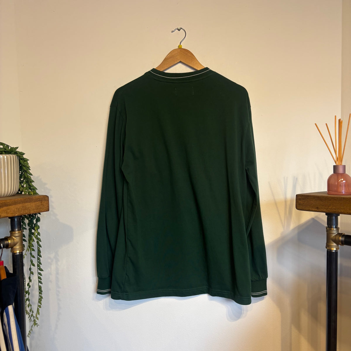 Palace FW21 Skates Dominates Longsleeve T-Shirt Green (Medium)